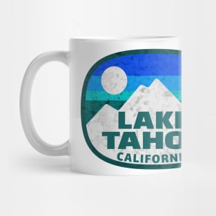 Lake Tahoe California Skiing Mountains Ski Boating Hiking Mug